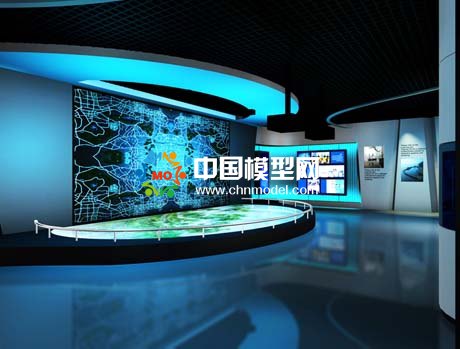 電子沙盤廣泛應(yīng)用與多類別的科技展示廳，效果突出