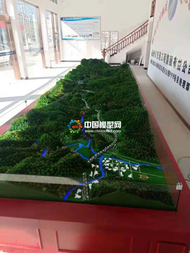 杭州交工集團椒江至武義公路沙盤模型