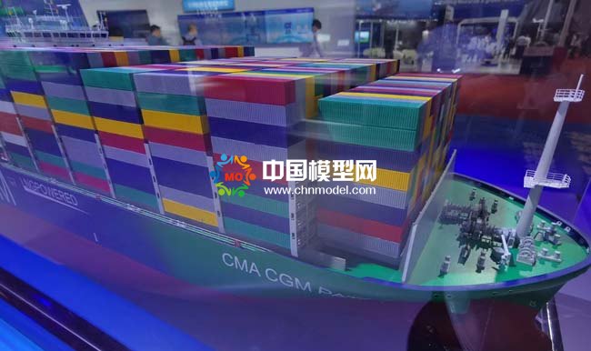 CMA CGM新一代集裝箱船舶模型